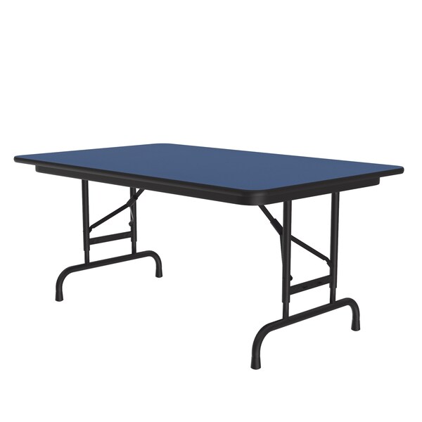 CFA Adjustable HPL Folding Tables 30x48 Blue